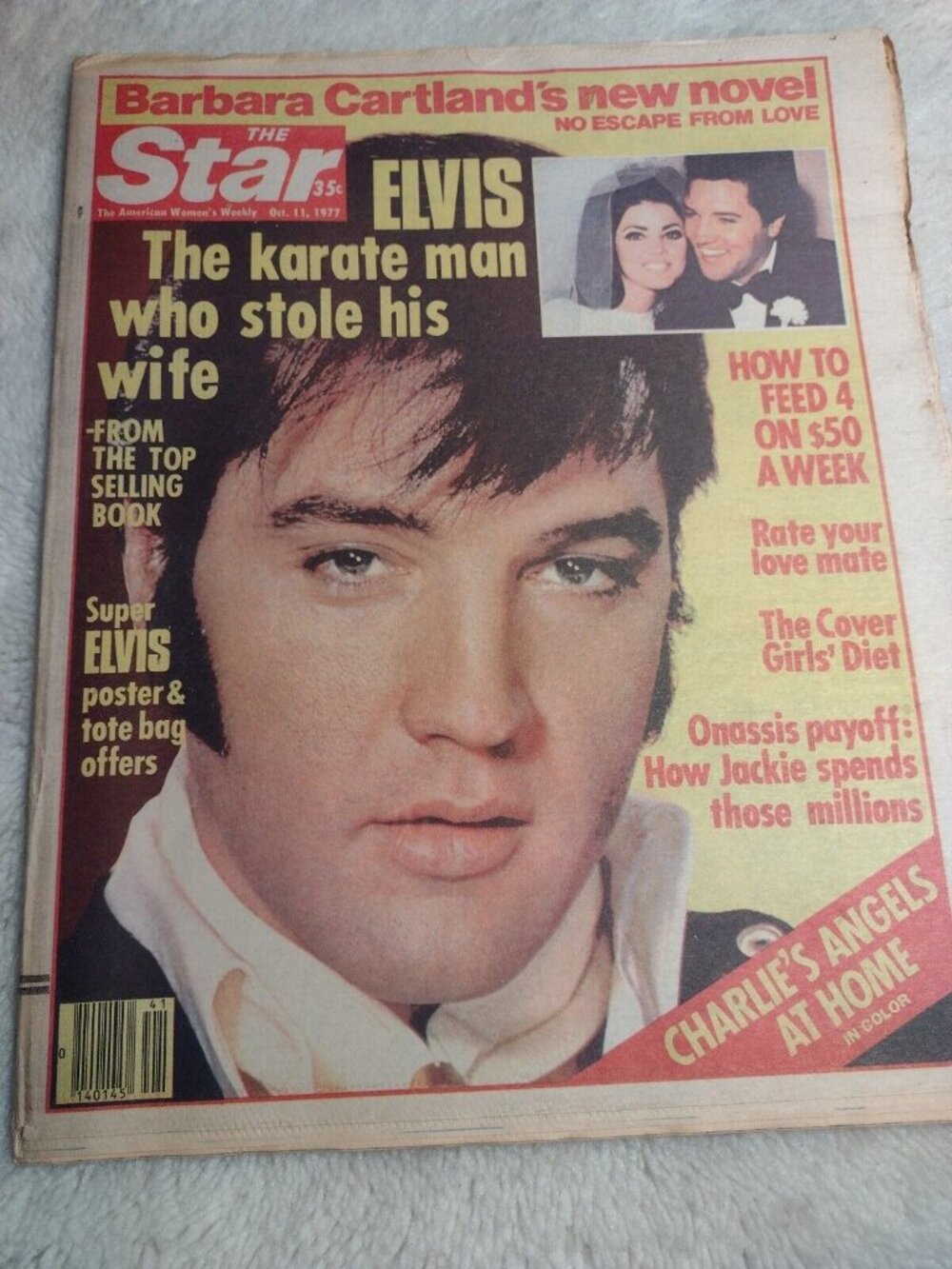 Star Magazine Oct 1977 Elvis Presley Charlies Angels Anjelica Huston Polanski
